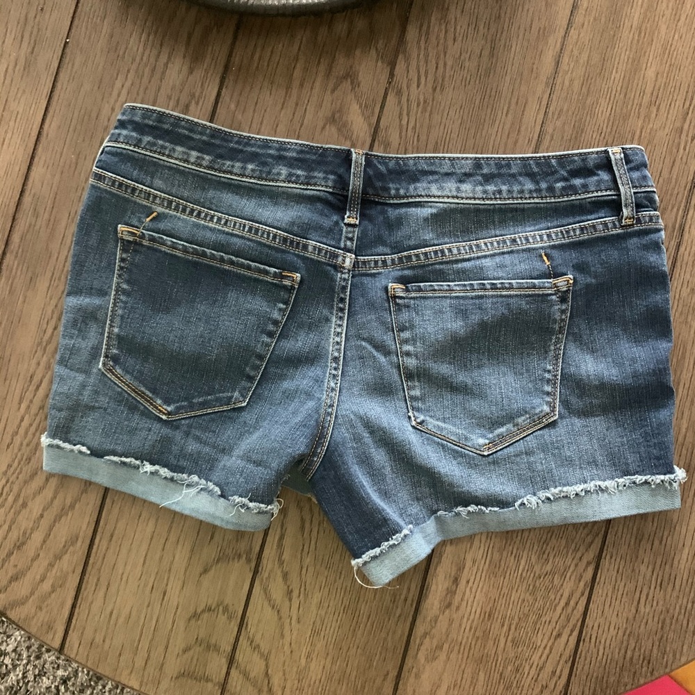 Mid Rise Denim Shorts - Picture 2 of 2